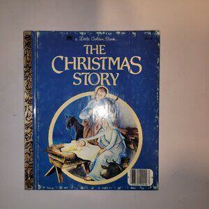 Vintage Little Golden Book The Christmas Story 1980